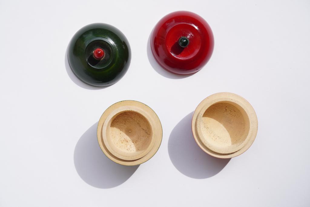 Kum Kum box (Apple shape)
