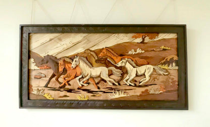 Traditional Wooden Inlay Painting- 3D