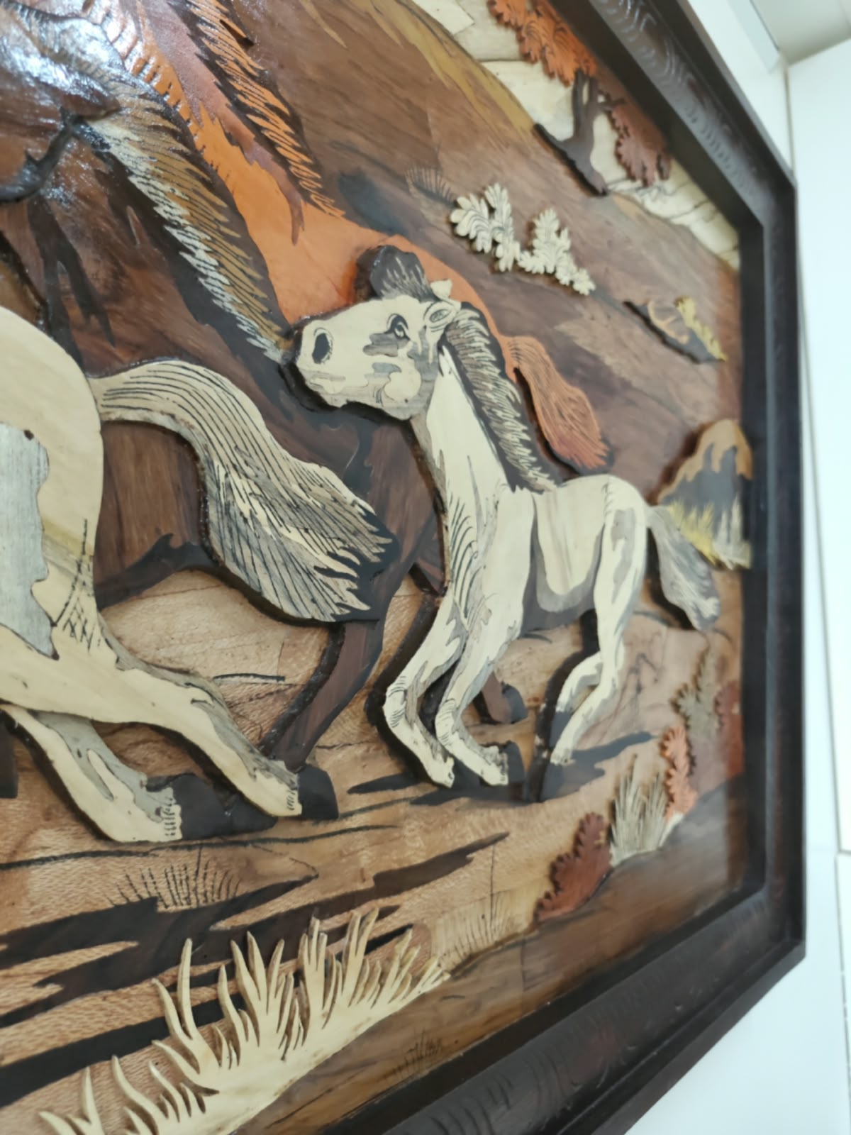 Traditional Wooden Inlay Painting- 3D