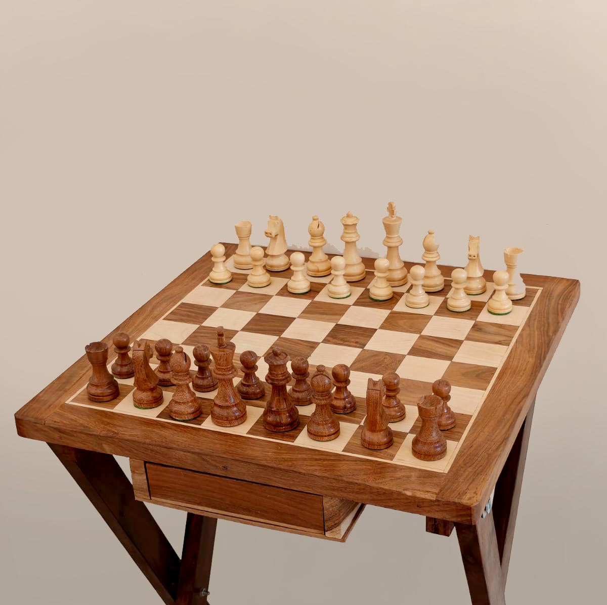 Chess Board 16" with stand