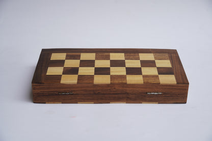 Chess Board 10" magnetic flip open