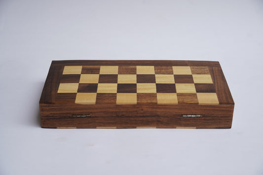 Chess Board 10" magnetic flip open