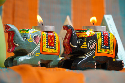 Elephant Tea Light Candle Holder